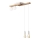 Lustra ar auklu CORTINA 2xE27/15W/230V + 2xG9/5W/230V balta/ozols