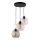 Lustra ar auklu CUBUS 3xE27/60W/230V