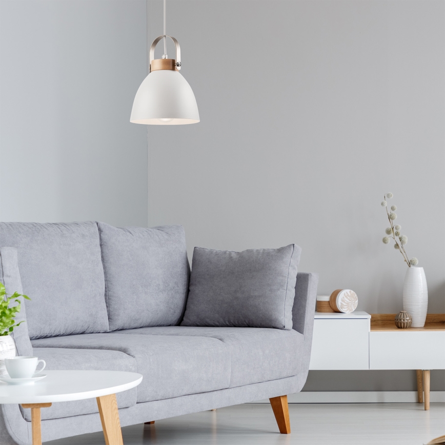 Lustra ar auklu DANIELLE 1xE27/60W/230V dižskābardis
