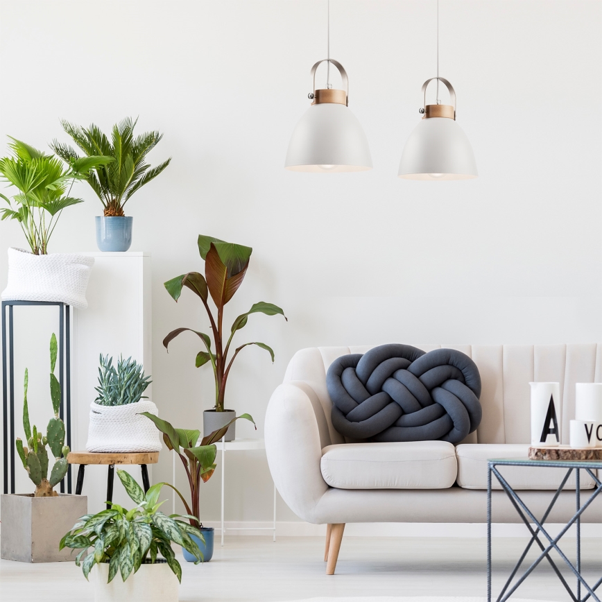 Lustra ar auklu DANIELLE 2xE27/60W/230V dižskābardis - FSC sertificēts