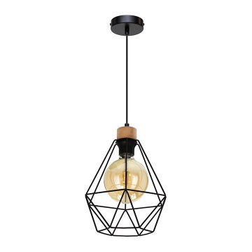 Lustra ar auklu DIAMENT 1xE27/60W/230V ozols – FSC sertificēts