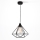 Lustra ar auklu DIAMOND 1xE27/60W/230V 30 cm