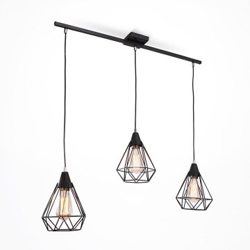 Lustra ar auklu DIAMOND 3xE27/60W/230V 83 cm
