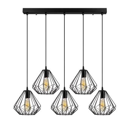 Lustra ar auklu DIAMOND 5xE27/100W/230V