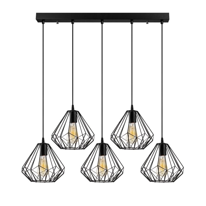 Lustra ar auklu DIAMOND 5xE27/100W/230V