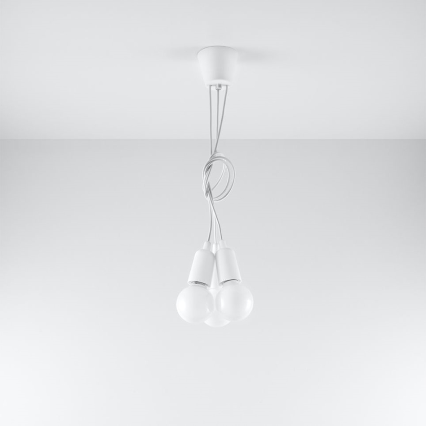 Lustra ar auklu DIEGO 3xE27/60W/230V