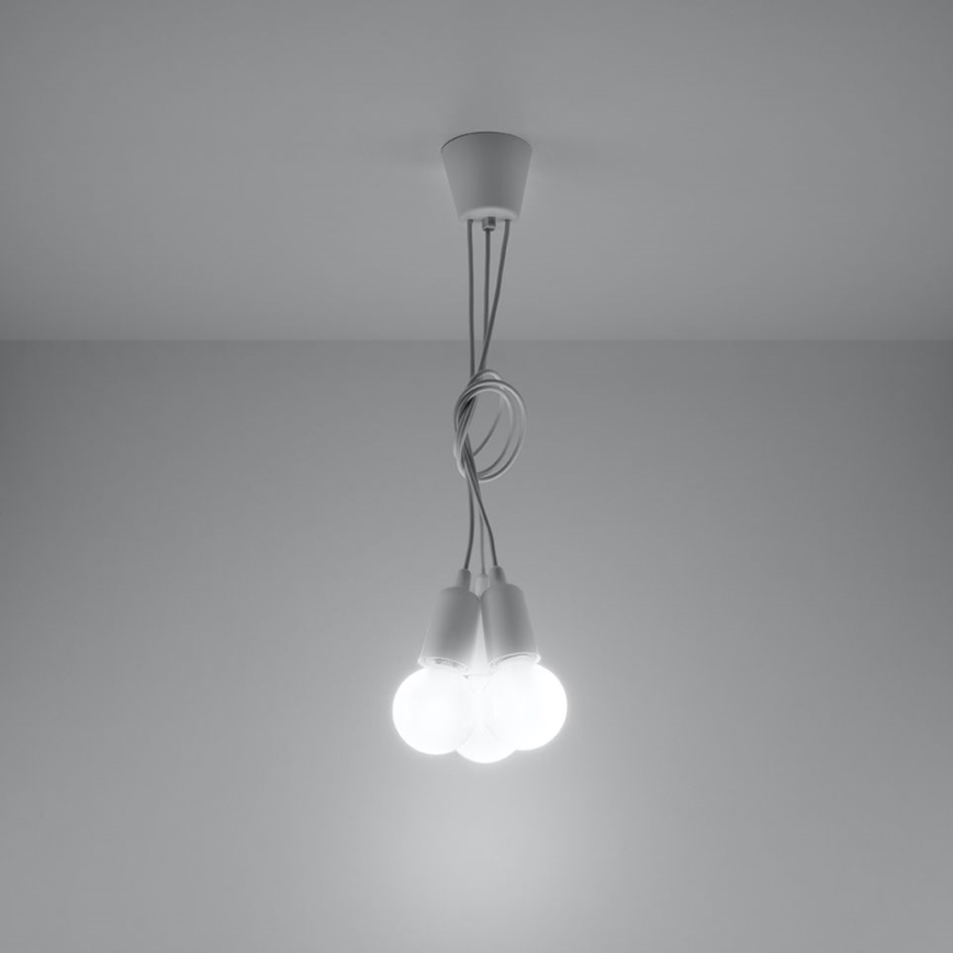 Lustra ar auklu DIEGO 3xE27/60W/230V