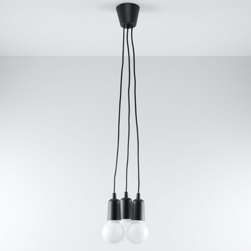 Lustra ar auklu DIEGO 3xE27/60W/230V