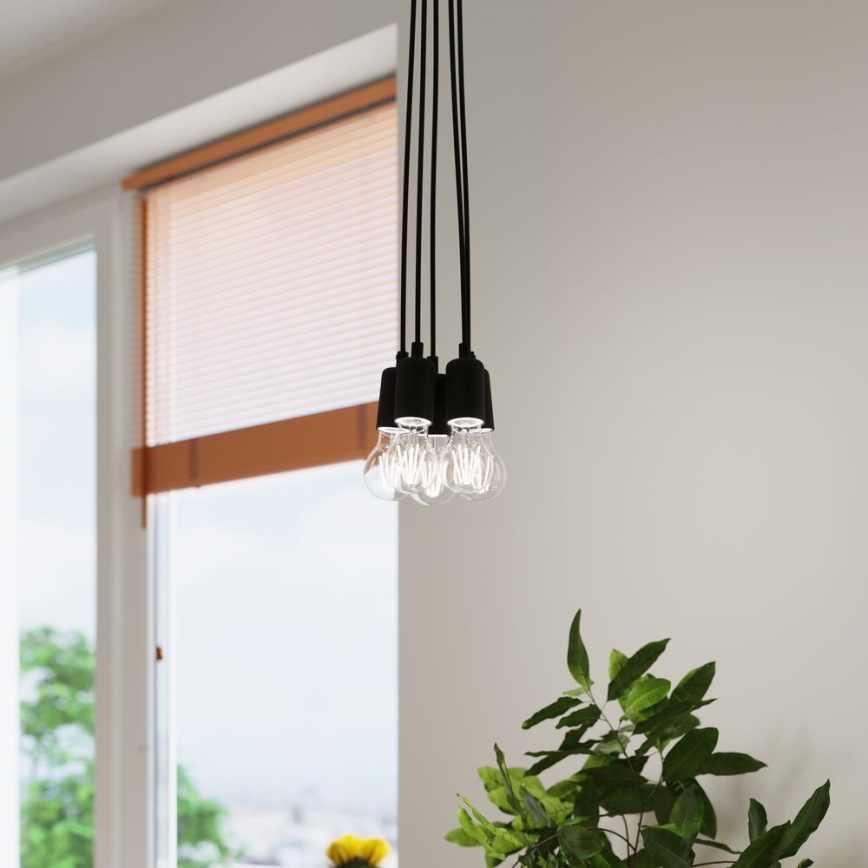 Lustra ar auklu DIEGO 5xE27/60W/230V