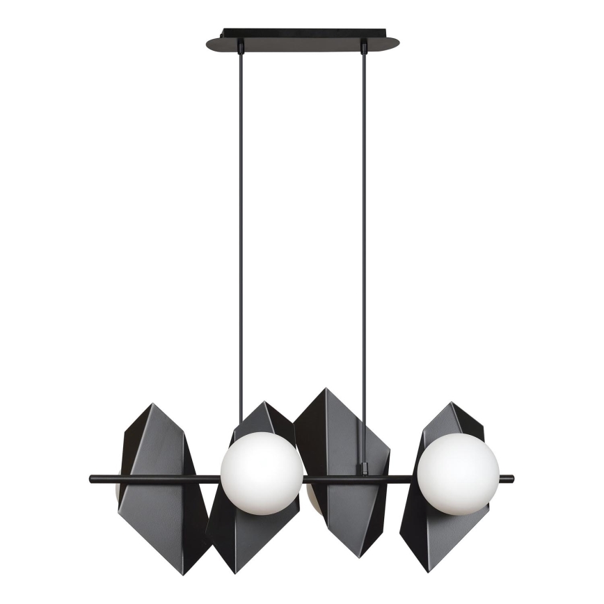 Lustra ar auklu DRIFTON 4xE14/10W/230V melna