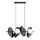 Lustra ar auklu DRIFTON 4xE14/10W/230V melna