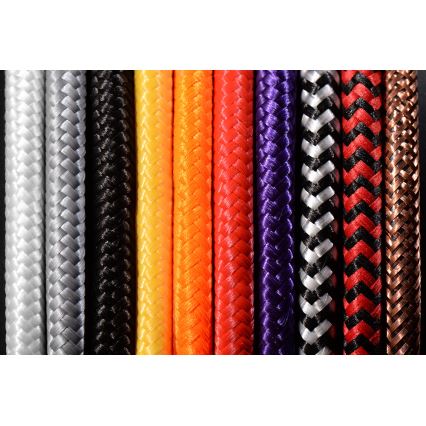 Lustra ar auklu EDISON 1xE27/60W/230V oranža