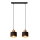Lustra ar auklu EDISON 2xE27/15W/230V
