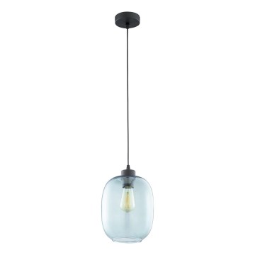 Lustra ar auklu ELIO 1xE27/15W/230V zila