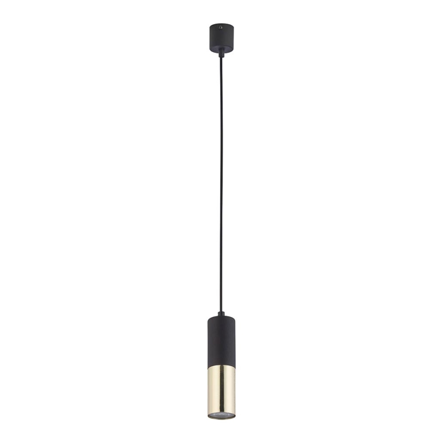 Lustra ar auklu ELIT 1xGU10/10W/230V melna