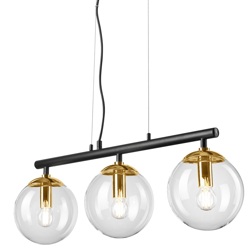 Lustra ar auklu ELOISE 3xE14/15W/230V