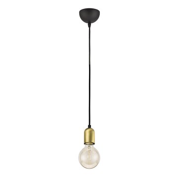 Lustra ar auklu ESTRELLA BLACK 1xE27/60W/230V