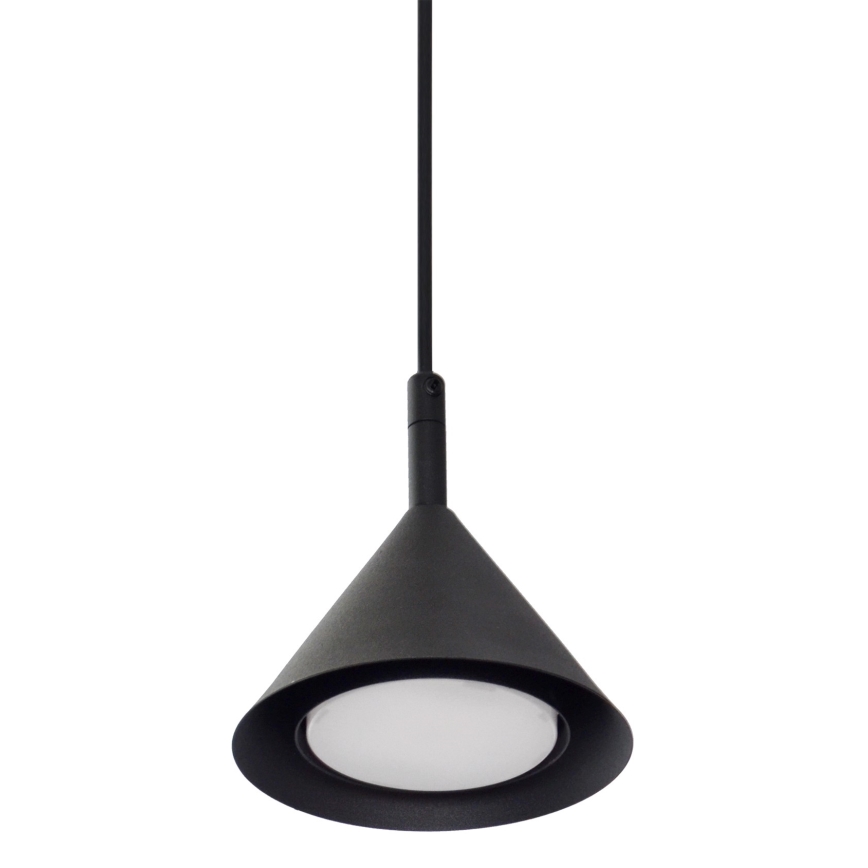 Lustra ar auklu ETNA 1xGX53/15W/230V melna