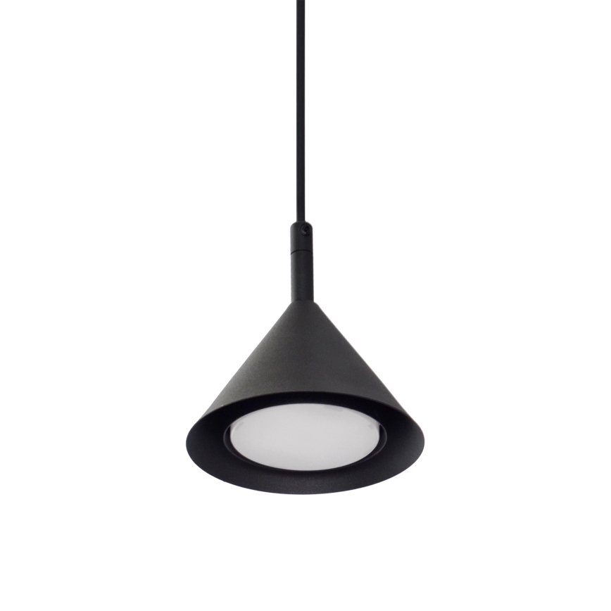 Lustra ar auklu ETNA 2xGX53/15W/230V melna