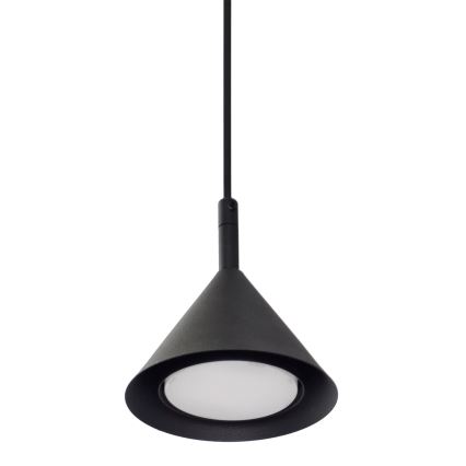 Lustra ar auklu ETNA 3xGX53/10W/230V zirneklis melna