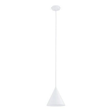 Lustra ar auklu FABO 1xE27/15W/230V balta