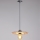 Lustra ar auklu FALCO 1xE27/60W/230V d. 30 cm bēša