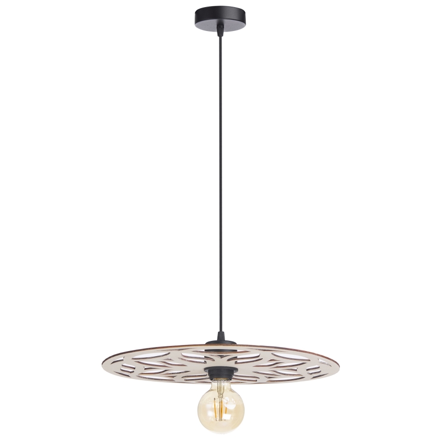 Lustra ar auklu FALCO 1xE27/60W/230V d. 40 cm bēša