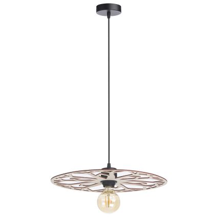 Lustra ar auklu FALCO 1xE27/60W/230V d. 40 cm bēša