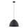 Lustra ar auklu FARO 1xE27/60W/230V melna