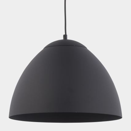 Lustra ar auklu FARO 1xE27/60W/230V melna