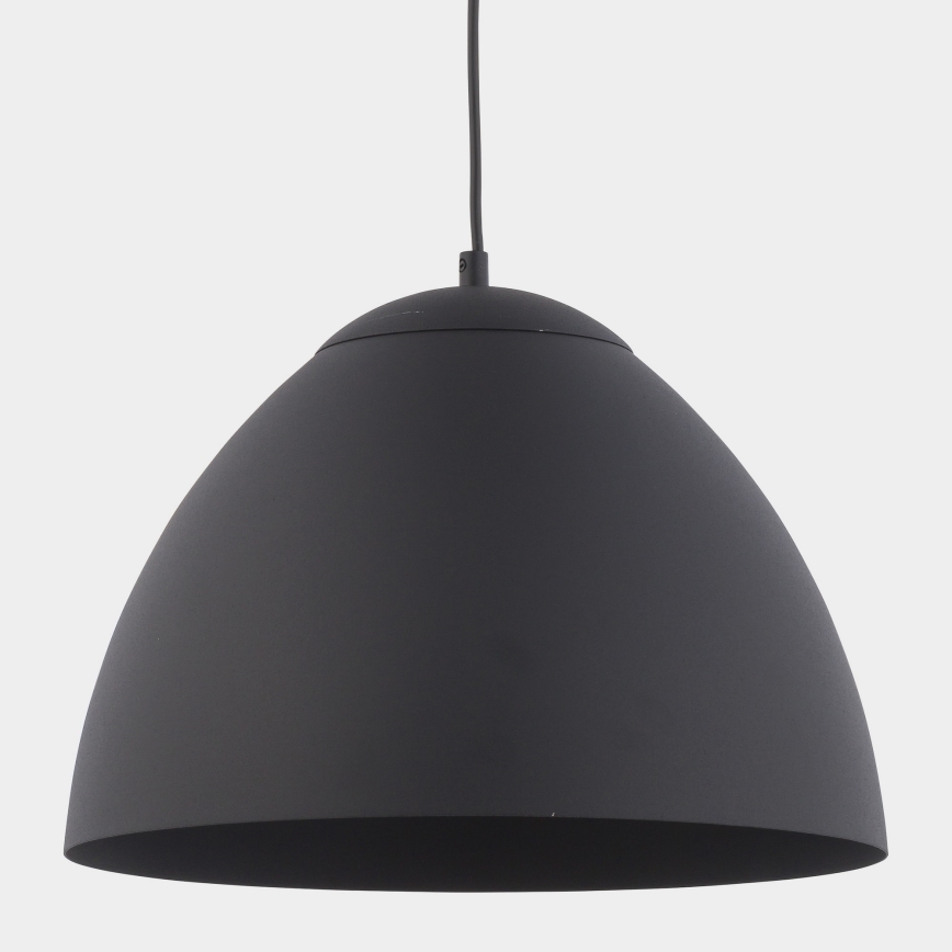 Lustra ar auklu FARO 1xE27/60W/230V melna