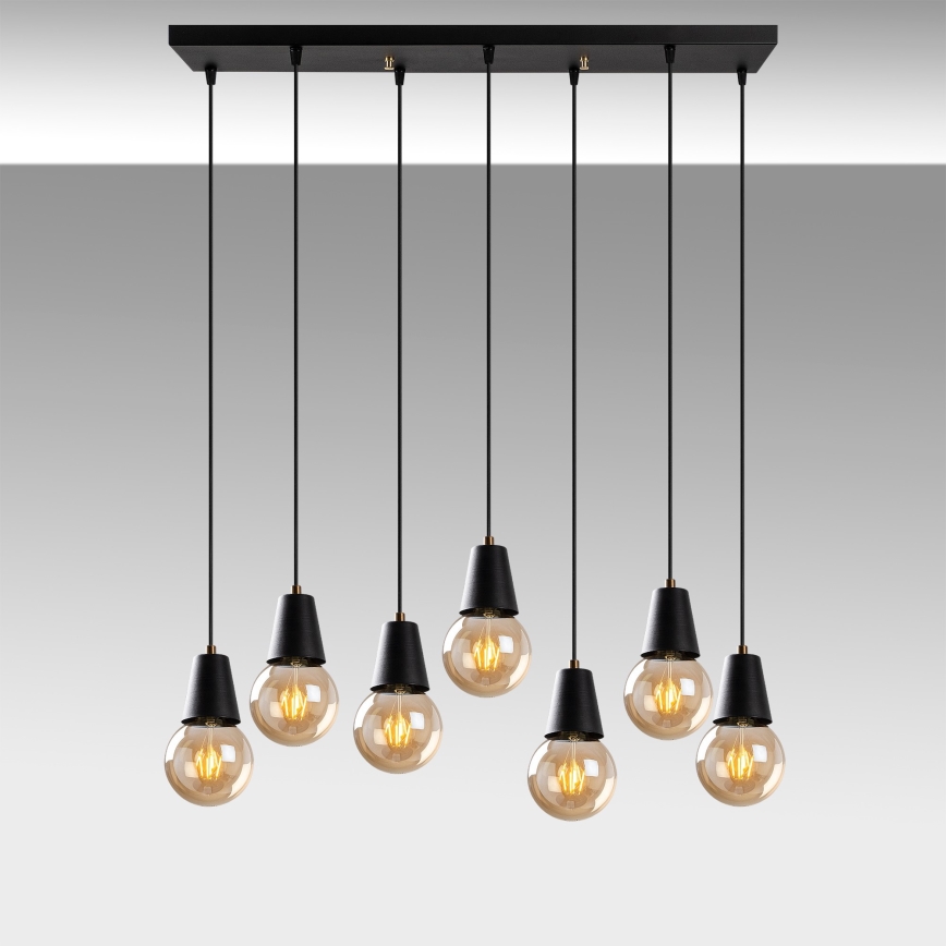 Lustra ar auklu FES 7xE27/40W/230V