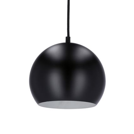 Lustra ar auklu FLEN 1xE27/40W/230V d. 20 cm melna