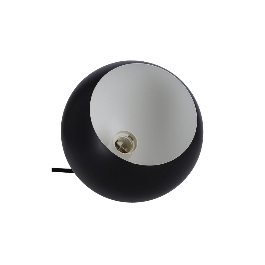 Lustra ar auklu FLEN 1xE27/40W/230V d. 20 cm melna
