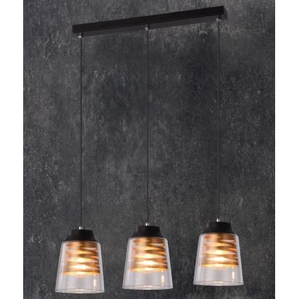 Lustra ar auklu FRESNO 3xE27/60W/230V