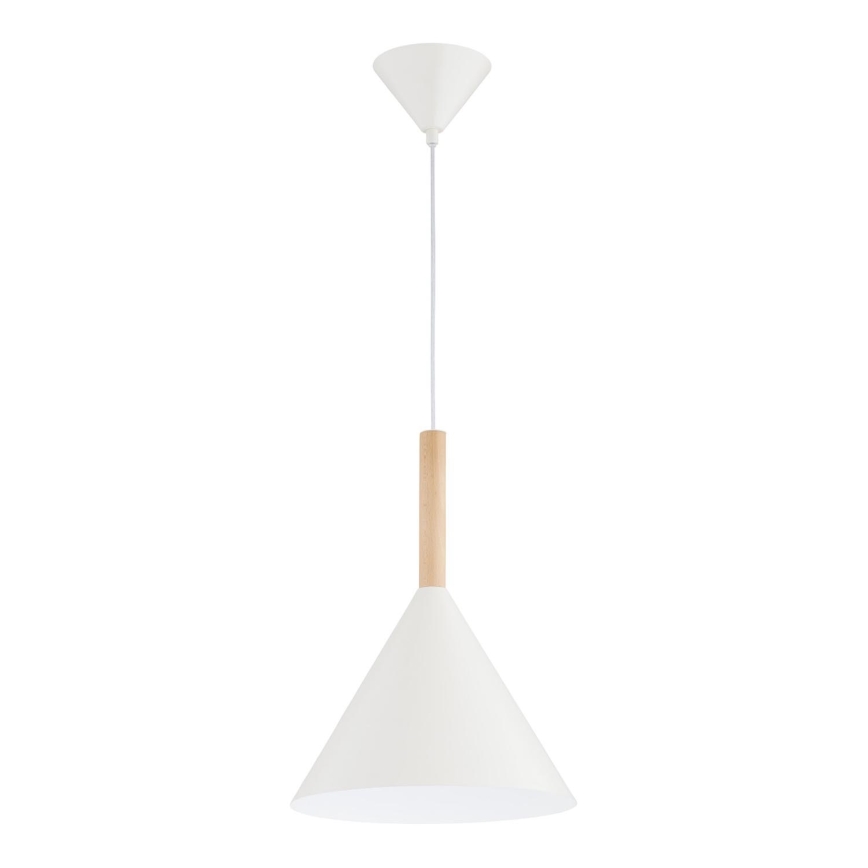 Lustra ar auklu FUKS 1xE27/15W/230V krēmkrāsa/bēša