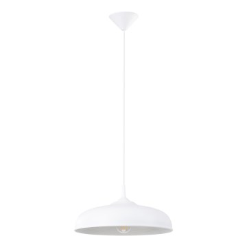 Lustra ar auklu GINA 1xE27/15W/230V d. 38 cm balta