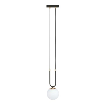 Lustra ar auklu GLAM 1xE14/10W/230V melna