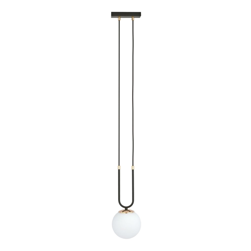 Lustra ar auklu GLAM 1xE14/10W/230V melna