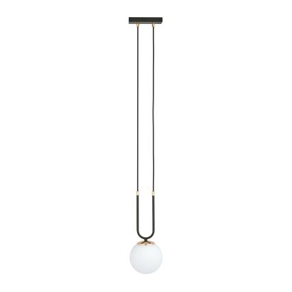 Lustra ar auklu GLAM 1xE14/10W/230V melna