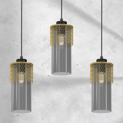 Lustra ar auklu GLAM 3xE27/60W/230V