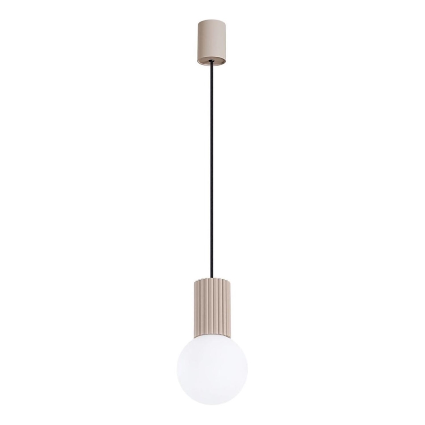 Lustra ar auklu HALO 1xG9/8W/230V d. 12 cm bēša