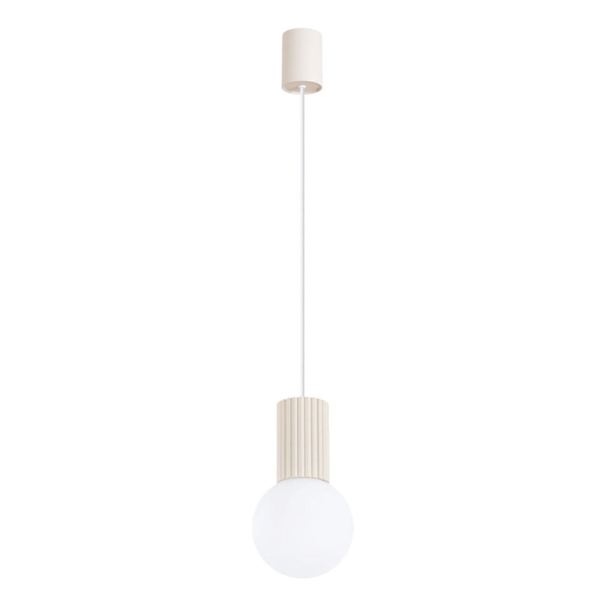Lustra ar auklu HALO 1xG9/8W/230V d. 12 cm krēmkrāsa
