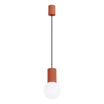 Lustra ar auklu HALO 1xG9/8W/230V d. 12 cm oranža