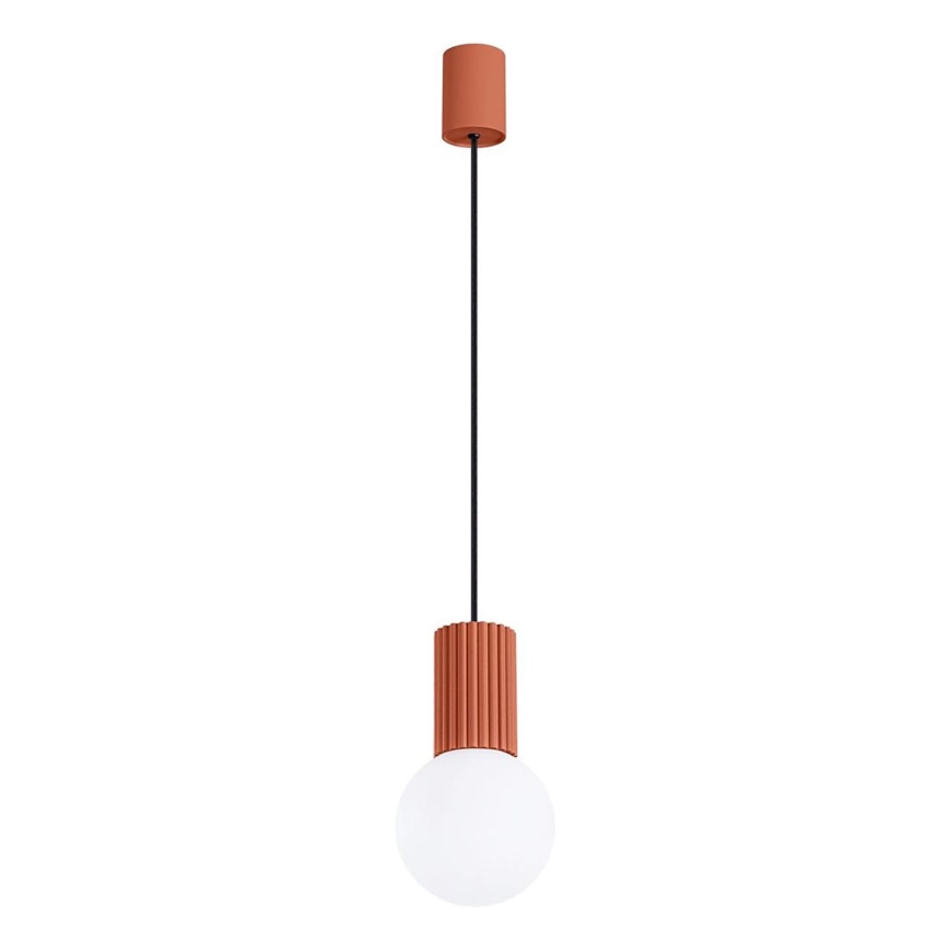 Lustra ar auklu HALO 1xG9/8W/230V d. 12 cm oranža