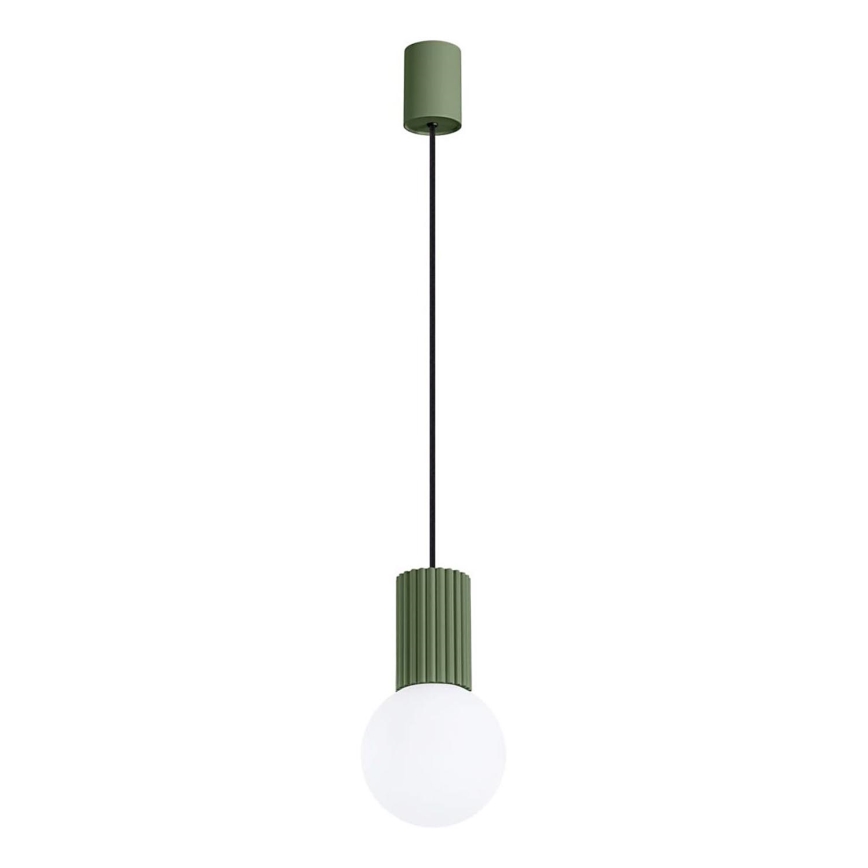 Lustra ar auklu HALO 1xG9/8W/230V d. 12 cm zaļa