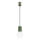 Lustra ar auklu HALO 1xG9/8W/230V d. 12 cm zaļa