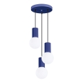 Lustra ar auklu HALO 3xG9/8W/230V d. 25 cm zila