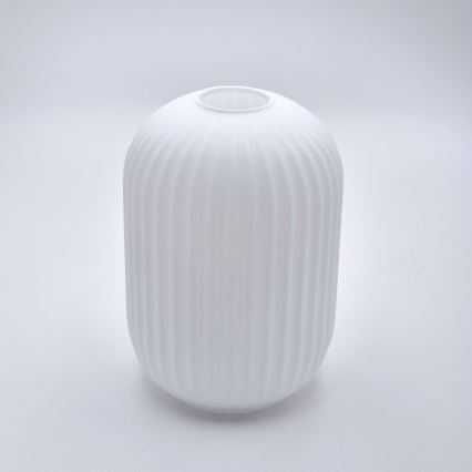 Lustra ar auklu HARMA 1xE27/15W/230V d. 14 cm balta/zelta