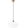 Lustra ar auklu HARMA 1xE27/15W/230V d. 30 cm balta/zelta